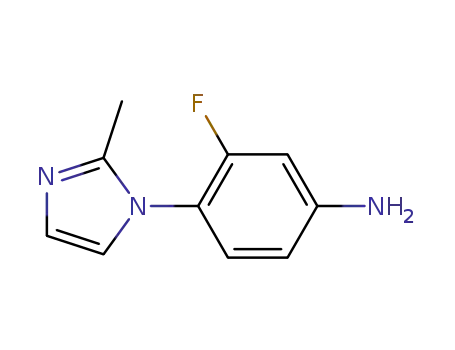 3-fluoro-4-(2-methyl-1H-imidazol-1-yl)aniline