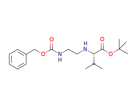 L-Valine, N-[2-[[(phenylmethoxy)carbonyl]amino]ethyl]-, 1,1-dimethylethyl
ester