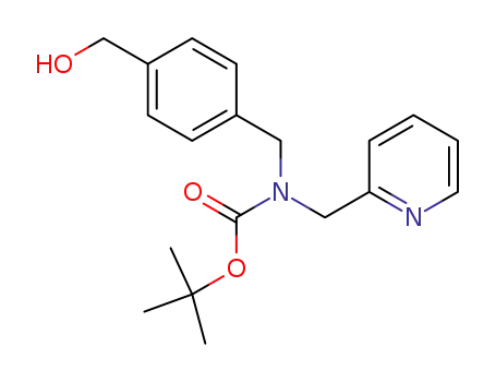 Carbamic acid, [[4-(hydroxymethyl)phenyl]methyl](2-pyridinylmethyl)-,
1,1-dimethylethyl ester
