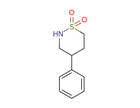 4-phenyl-1,2-thiazinane 1,1-dioxide