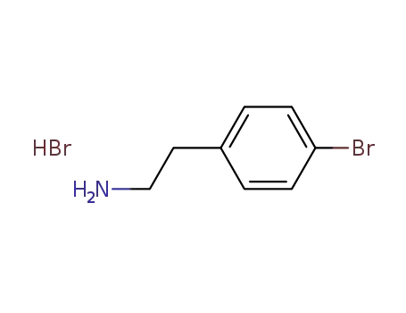 Molecular Structure of 206559-45-7 (4-BROMOPHENETHYLAMINE HYDROBROMIDE)
