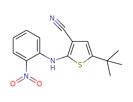 Molecular Structure of 612504-43-5 (5-TERT-BUTYL-THIOPHENE-2-CARBONITRILE)