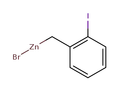 Molecular Structure of 117269-71-3 (2-IODOBENZYLZINC BROMIDE  0.5M IN THF)