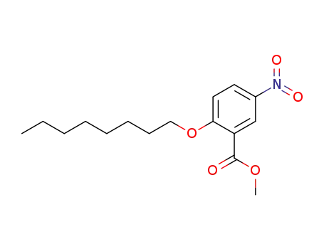Benzoic acid, 5-nitro-2-(octyloxy)-, methyl ester