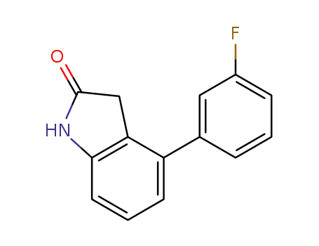 2H-Indol-2-one, 4-(3-fluorophenyl)-1,3-dihydro-