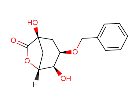 (1S,3R,4R,5R)-3-benzyloxy-1,4-dihydroxycyclohexane-1,5-carbolactone