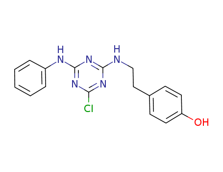 Phenol, 4-[2-[[4-chloro-6-(phenylamino)-1,3,5-triazin-2-yl]amino]ethyl]- manufacturer