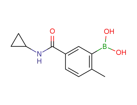 Boronic acid, [5-[(cyclopropylamino)carbonyl]-2-methylphenyl]-