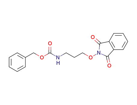 Molecular Structure of 226569-23-9 (N-[3-(Benzyloxycarbonylamino)-1-propoxy]phthalimide)