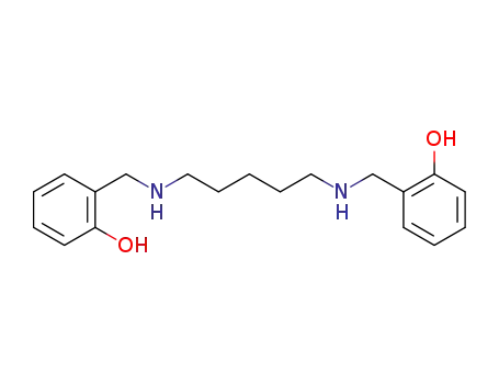 2-[[5-[(2-Hydroxyphenyl)methylamino]pentylamino]methyl]phenol