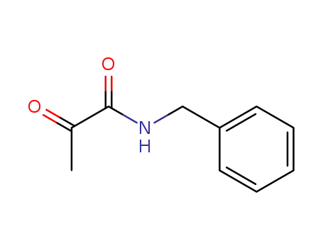 Molecular Structure of 68259-66-5 (N-benzyl-2-oxopropanamide)