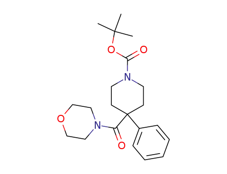 4-(morpholin-4-ylcarbonyl)-4-phenyl-1-piperidinecarboxylic acid tert-butyl ester