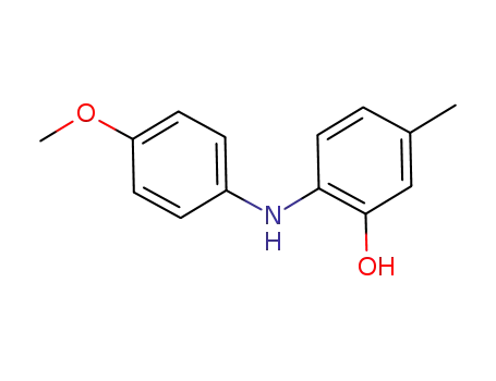 2-((4-methoxyphenyl)amino)-5-methylphenol