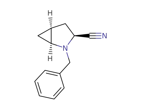 2-Azabicyclo[3.1.0]hexane-3-carbonitrile, 2-(phenylmethyl)-,
(1S,3S,5S)-