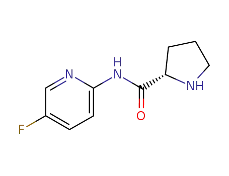 2-Pyrrolidinecarboxamide, N-(5-fluoro-2-pyridinyl)-, (2S)-