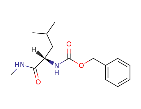 Carbamic acid, [3-methyl-1-[(methylamino)carbonyl]butyl]-,
phenylmethyl ester, (S)-