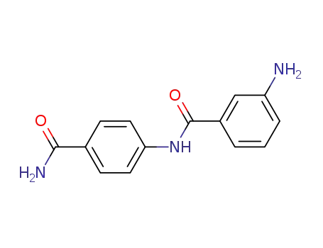 Benzamide, 3-amino-N-[4-(aminocarbonyl)phenyl]-