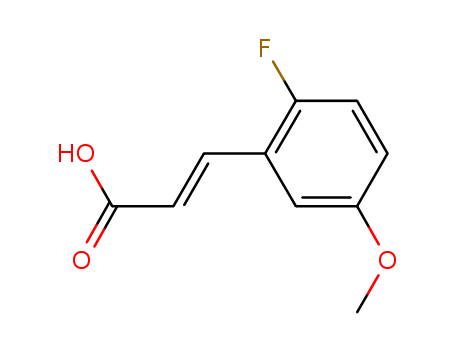 2-FLUORO-5-METHOXYCINNAMIC ACID