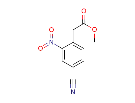 Methyl 2-(4-cyano-2-nitrophenyl)acetate