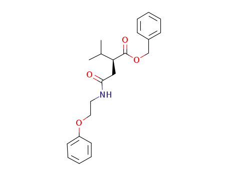 (S)-2-[(2-phenoxy-ethylcarbamoyl)-methyl]-3-methyl-butyric acid benzyl ester