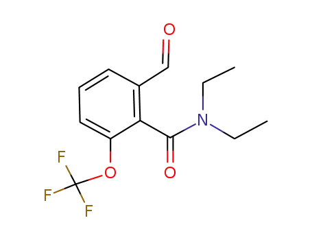 Benzamide, N,N-diethyl-2-formyl-6-(trifluoromethoxy)-