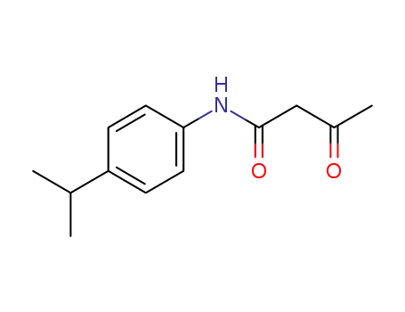 Molecular Structure of 401639-34-7 (4-ISOPROPYLACETOACETANILID)