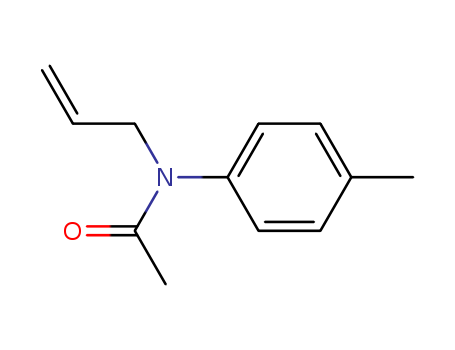 Molecular Structure of 128884-49-1 (Acetamide, N-(4-methylphenyl)-N-2-propenyl-)
