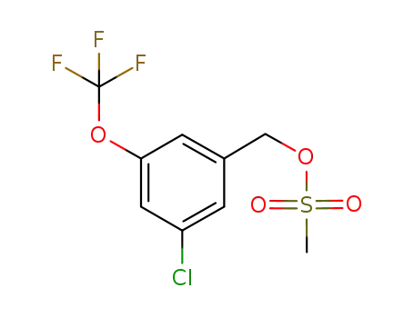 Benzenemethanol, 3-chloro-5-(trifluoromethoxy)-, methanesulfonate