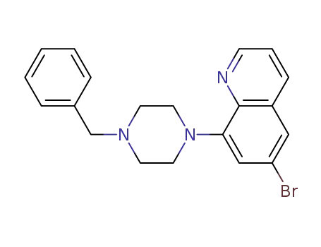 8-(4-benzyl-piperazin-1-yl)-6-bromo-quinoline