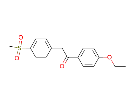 1-(4-Ethoxyphenyl)-2-(4-methylsulfonylphenyl)ethanone