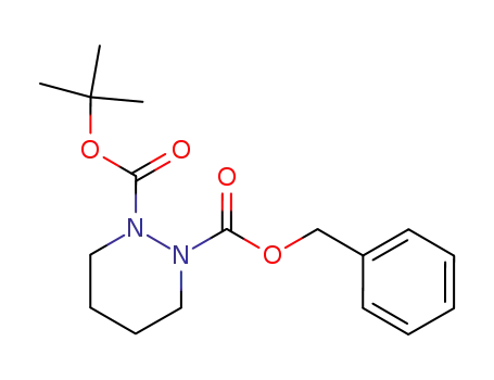 1-benzyl 2-(tert-butyl) tetrahydro-1,2-pyridazinedicarboxylate