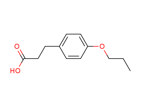 Benzenepropanoic acid,4-propoxy-