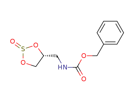(2R/S,4R)-4-[(N-benzyloxycarbonyl)aminomethyl]-1,3,2λ<SP>4</SP>-dioxathiolane-2-one