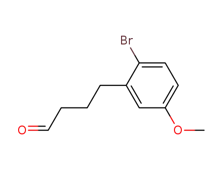 4-(2-bromo-5-methoxyphenyl)butyraldehyde