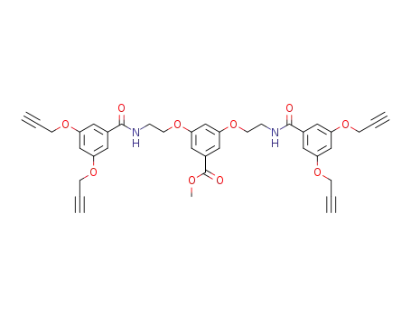 3,5-bis-(2-(3,5-bis(prop-2-ynyloxy)benzamido)ethoxy) methyl benzoate