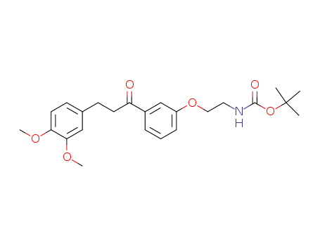 tert-butyl 2-{3-[3-(3,4-dimethoxyphenyl)propane]phenoxy}ethylcarbamate