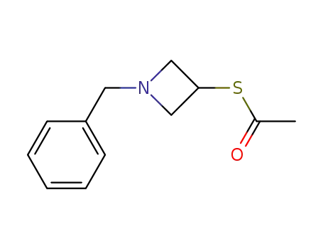 Ethanethioic acid, S-[1-(phenylmethyl)-3-azetidinyl] ester
