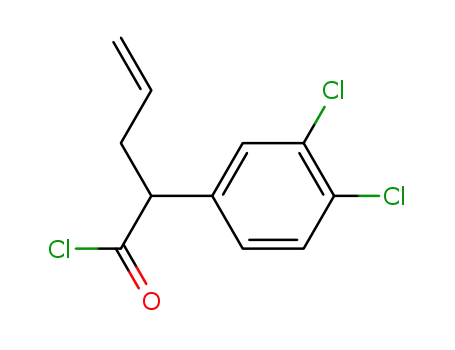 (R,S)-2-(3,4-dichloro-phenyl)-pent-4-enoyl chloride