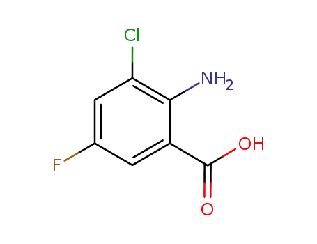 2-amino-3-chloro-5-fluorobenzoic acid