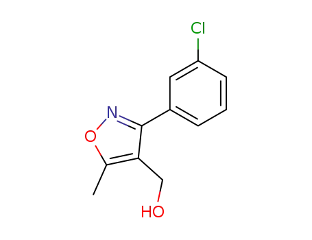 4-Isoxazolemethanol, 3-(3-chlorophenyl)-5-methyl-