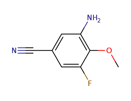 3-amino-5-fluoro-4-methoxybenzonitrile