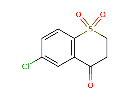 6-Chloro-1-benzothiopyran-4-one 1,1-dioxide , 97%