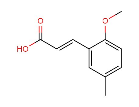 2-Propenoicacid, 3-(2-methoxy-5-methylphenyl)-