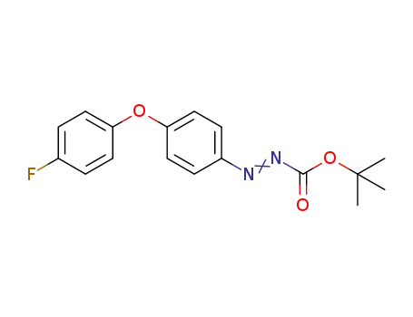 tert-butyl 2-(4-(4’-fluorophenoxy)phenyl)azocarboxylate