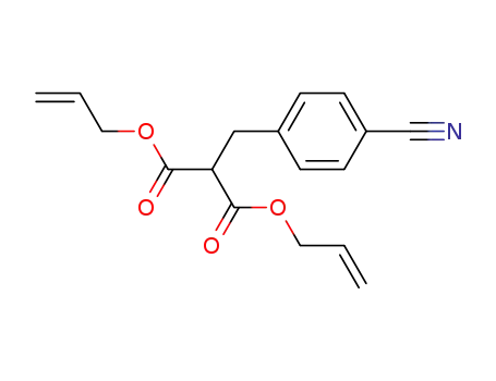 diallyl 2-(4-cyanobenzyl)malonate
