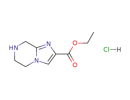 Molecular Structure of 623564-18-1 (ETHYL 5,6,7,8-TETRAHYDROIMIDAZO[1,2-A]PYRAZINE-2-CARBOXYLATE DIHYDROCHLORIDE 0.5 HYDRATE)