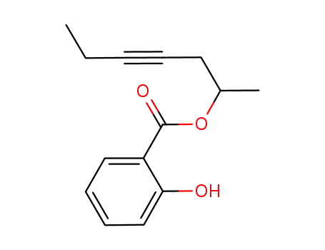 Benzoic acid, 2-hydroxy-, 1-methyl-3-hexynyl ester