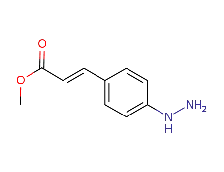 (E)-3-(4-hydrazino-phenyl)-acrylic acid methyl ester