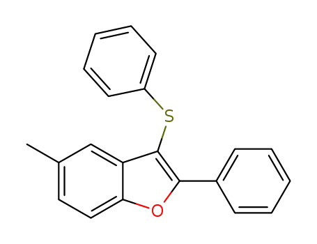 5-methyl-2-phenyl-3-(phenylthio)benzofuran