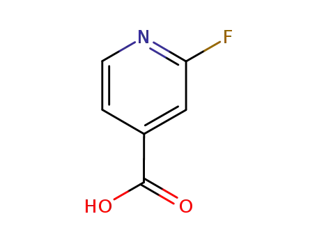 Molecular Structure of 402-65-3 (2-Fluoroisonicotinic acid)